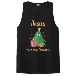 Christ Jesus Is The Reason For The Season Holiday Christmas Cute Gift PosiCharge Competitor Tank