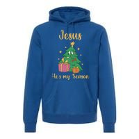 Christ Jesus Is The Reason For The Season Holiday Christmas Cute Gift Premium Hoodie