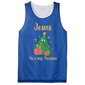 Christ Jesus Is The Reason For The Season Holiday Christmas Cute Gift Mesh Reversible Basketball Jersey Tank