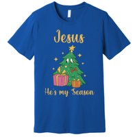 Christ Jesus Is The Reason For The Season Holiday Christmas Cute Gift Premium T-Shirt