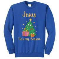 Christ Jesus Is The Reason For The Season Holiday Christmas Cute Gift Tall Sweatshirt