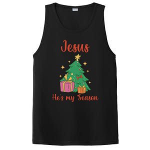 Christ Jesus Is The Reason For The Season Holiday Christmas Cute Gift PosiCharge Competitor Tank