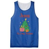 Christ Jesus Is The Reason For The Season Holiday Christmas Cute Gift Mesh Reversible Basketball Jersey Tank