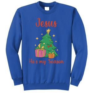 Christ Jesus Is The Reason For The Season Holiday Christmas Cute Gift Tall Sweatshirt