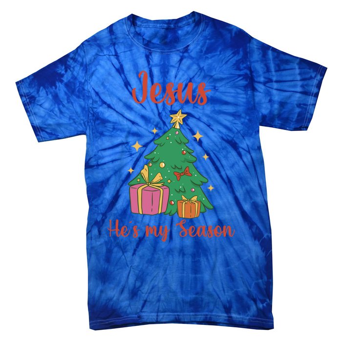 Christ Jesus Is The Reason For The Season Holiday Christmas Cute Gift Tie-Dye T-Shirt