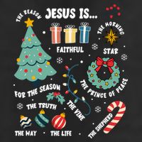 Christian Jesus Is The Reason Christmas Stocking Stuffer Adult Drive Performance Visor