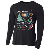 Christian Jesus Is The Reason Christmas Stocking Stuffer Cooling Performance Long Sleeve Crew