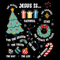 Christian Jesus Is The Reason Christmas Stocking Stuffer Cooling Performance Long Sleeve Crew