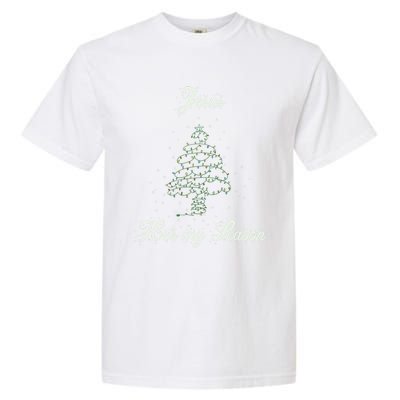 Christ Jesus Is The Reason For The Season Holiday Christmas Gift Garment-Dyed Heavyweight T-Shirt