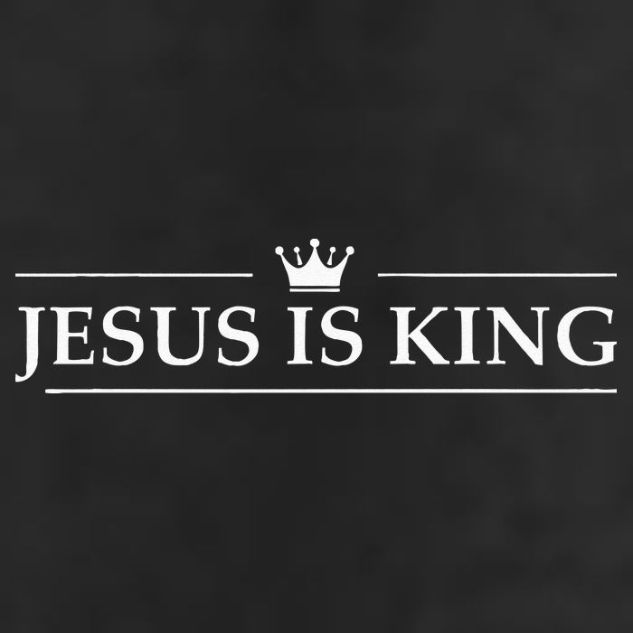 Christian Jesus Is King Design Crown Golf Towel