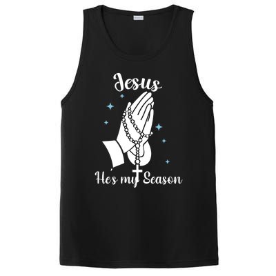 Christ Jesus Is The Reason For The Season Holiday Christmas Funny Gift PosiCharge Competitor Tank