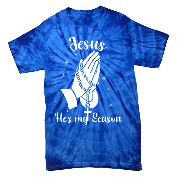 Christ Jesus Is The Reason For The Season Holiday Christmas Funny Gift Tie-Dye T-Shirt