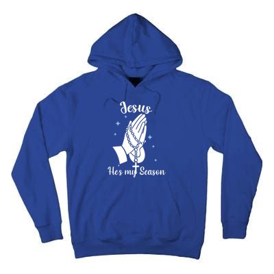 Christ Jesus Is The Reason For The Season Holiday Christmas Funny Gift Tall Hoodie