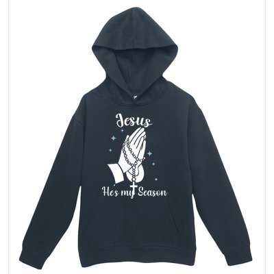 Christ Jesus Is The Reason For The Season Holiday Christmas Funny Gift Urban Pullover Hoodie