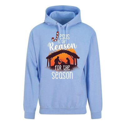 Christ Jesus Is The Reason For The Season T Sign Christmas Gift Unisex Surf Hoodie