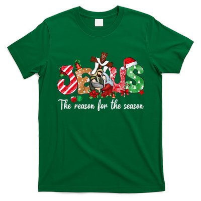 Christmas Jesus Is The Reason For The Season Jesus Pajamas T-Shirt