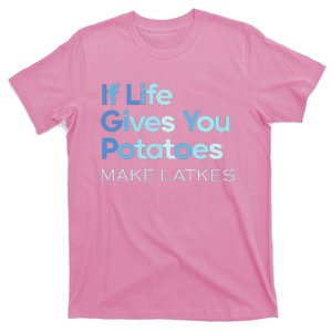 Chanukah Jewish If Life Gives You Potatoes Make Latkes T-Shirt