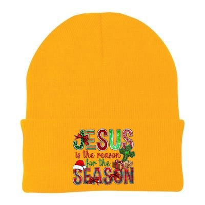 Christmas Jesus Is The Reason For The Season Jesus Pajamas Swea Knit Cap Winter Beanie