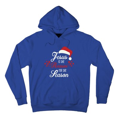 Christ Jesus Is The Reason For The Season T Sign Christmas Cool Gift Hoodie