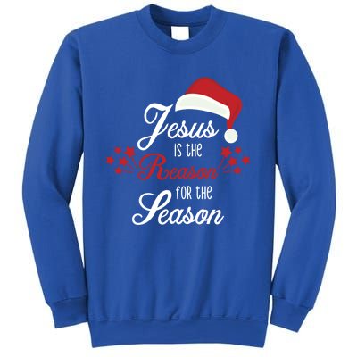 Christ Jesus Is The Reason For The Season T Sign Christmas Cool Gift Sweatshirt