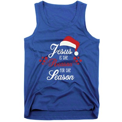 Christ Jesus Is The Reason For The Season T Sign Christmas Cool Gift Tank Top