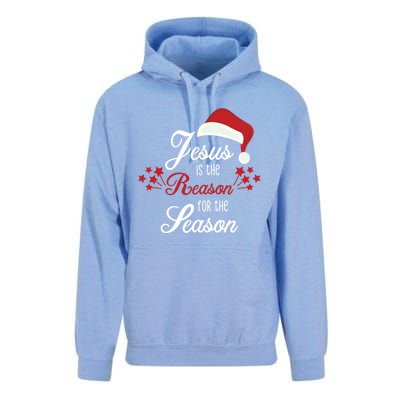 Christ Jesus Is The Reason For The Season T Sign Christmas Cool Gift Unisex Surf Hoodie