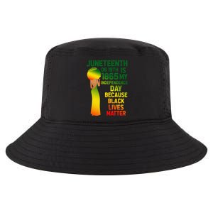 Cute Juneteenth Is My Independence Day Free Black  Cool Comfort Performance Bucket Hat