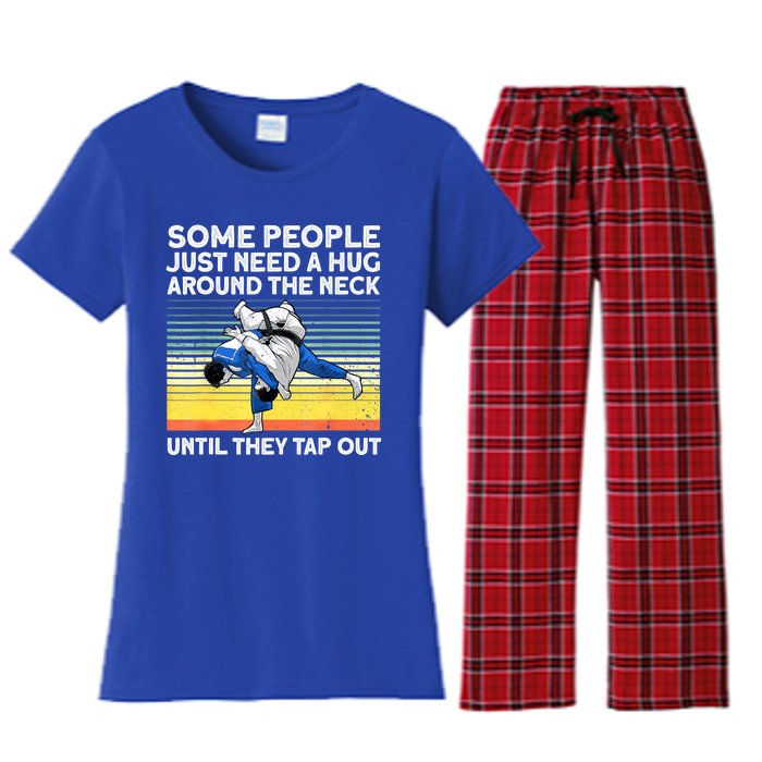 Cool Jiu Jitsu For Women BJJ Brazilian Jiu Jitsu Women's Flannel Pajama Set