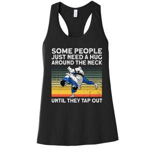 Cool Jiu Jitsu For Men Women Kids BJJ Brazilian Jiu Jitsu Women's Racerback Tank