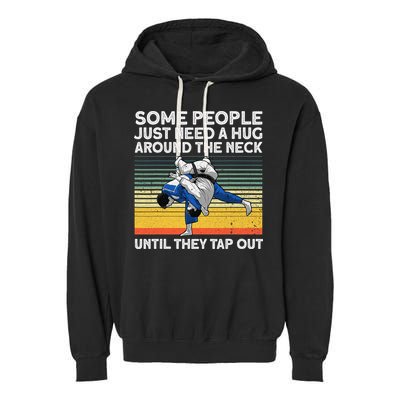 Cool Jiu Jitsu For  BJJ Brazilian Jiu Jitsu Garment-Dyed Fleece Hoodie
