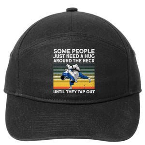 Cool Jiu Jitsu For  BJJ Brazilian Jiu Jitsu 7-Panel Snapback Hat