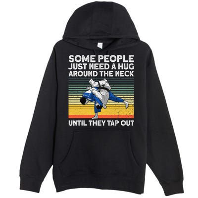 Cool Jiu Jitsu For  BJJ Brazilian Jiu Jitsu Premium Pullover Hoodie