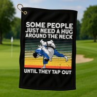 Cool Jiu Jitsu For  BJJ Brazilian Jiu Jitsu Golf Towel