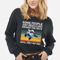 Cool Jiu Jitsu For  BJJ Brazilian Jiu Jitsu Cropped Pullover Crew