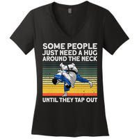 Cool Jiu Jitsu For  BJJ Brazilian Jiu Jitsu Women's V-Neck T-Shirt