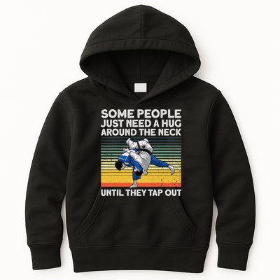 Cool Jiu Jitsu For  BJJ Brazilian Jiu Jitsu Kids Hoodie