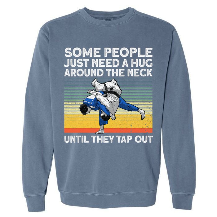 Cool Jiu Jitsu For  BJJ Brazilian Jiu Jitsu Garment-Dyed Sweatshirt