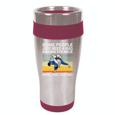 Cool Jiu Jitsu For  BJJ Brazilian Jiu Jitsu 16oz Travel Tumbler