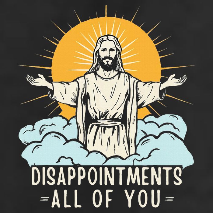 Christian Jesus Joke Meme Disappointments All Of You Golf Towel