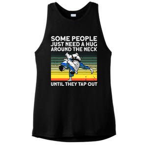 Cool Jiu Jitsu For Men Women BJJ Brazilian Jiu Jitsu Ladies PosiCharge Tri-Blend Wicking Tank