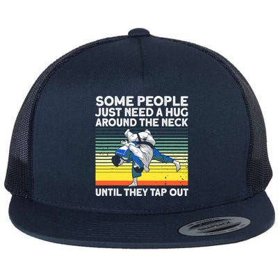 Cool Jiu Jitsu For Men Women BJJ Brazilian Jiu Jitsu Flatbill Hat