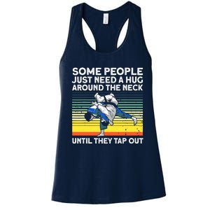 Cool Jiu Jitsu For Men Women BJJ Brazilian Jiu Jitsu Women's Racerback Tank