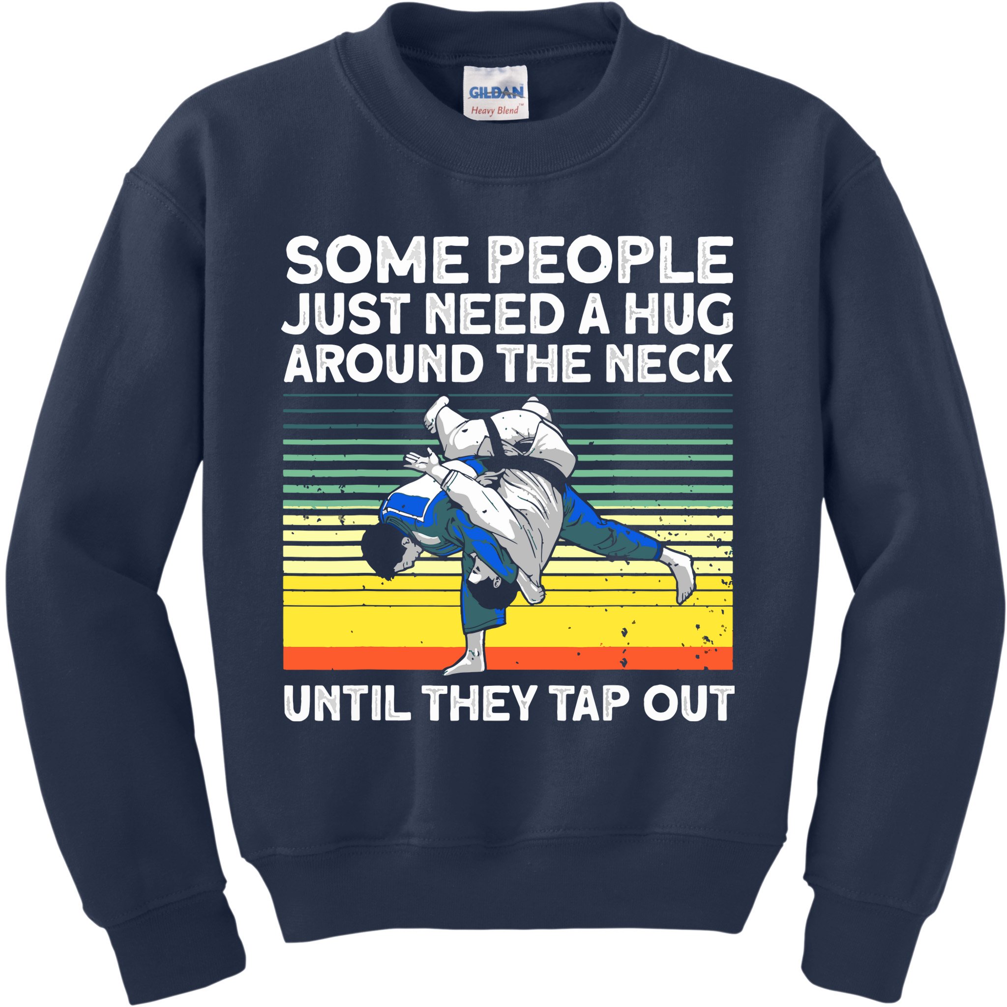 Cool Jiu Jitsu For Men Women BJJ Brazilian Jiu Jitsu Kids Sweatshirt