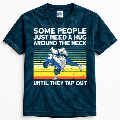Cool Jiu Jitsu For Men Women BJJ Brazilian Jiu Jitsu Kids Tie-Dye T-Shirt