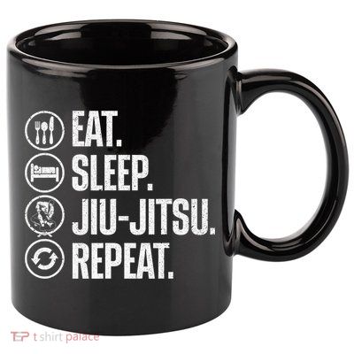 Cool Jiu Jitsu For  BJJ Brazilian Jiu Jitsu 11oz C Handle Ceramic Mug