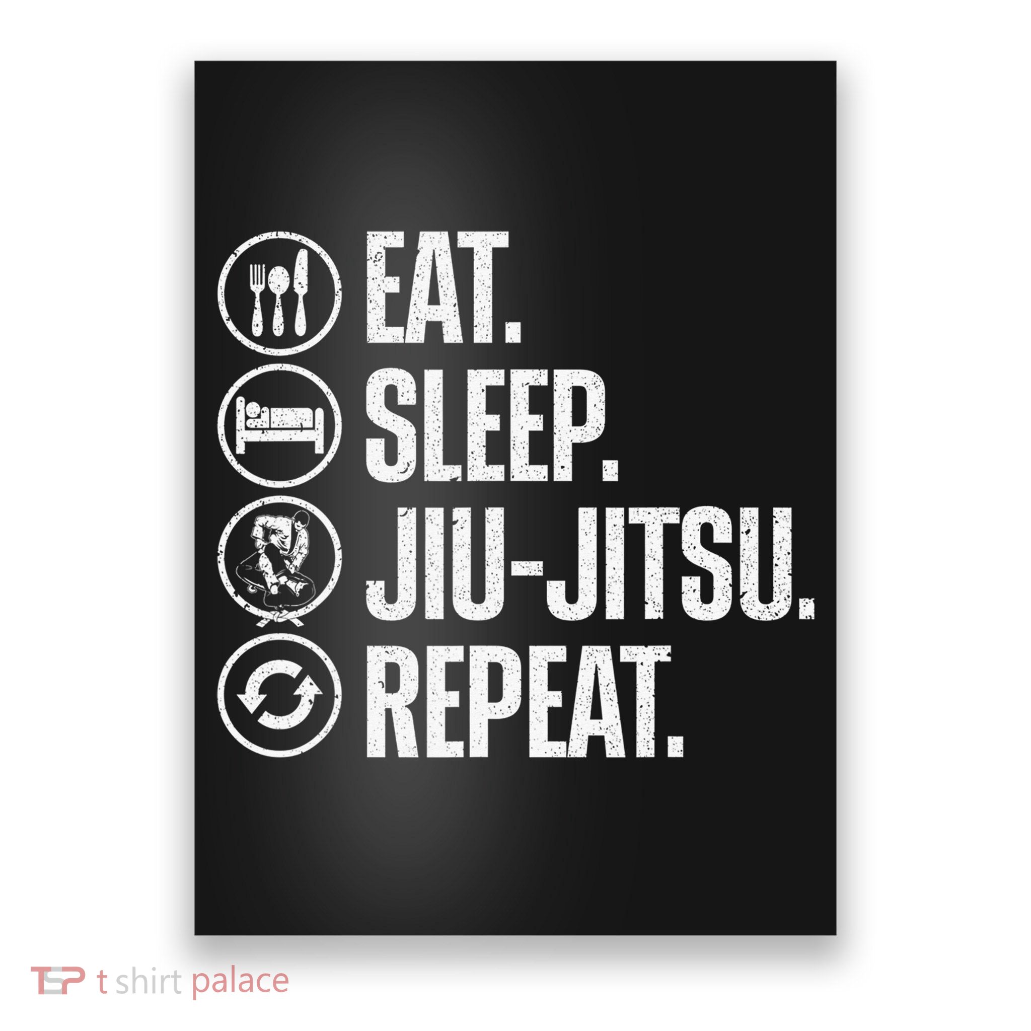 Cool Jiu Jitsu For  BJJ Brazilian Jiu Jitsu Poster