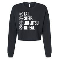 Cool Jiu Jitsu For  BJJ Brazilian Jiu Jitsu Cropped Pullover Crew