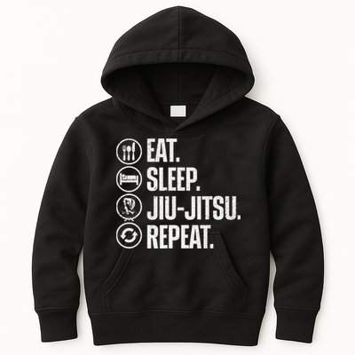 Cool Jiu Jitsu For  BJJ Brazilian Jiu Jitsu Kids Hoodie