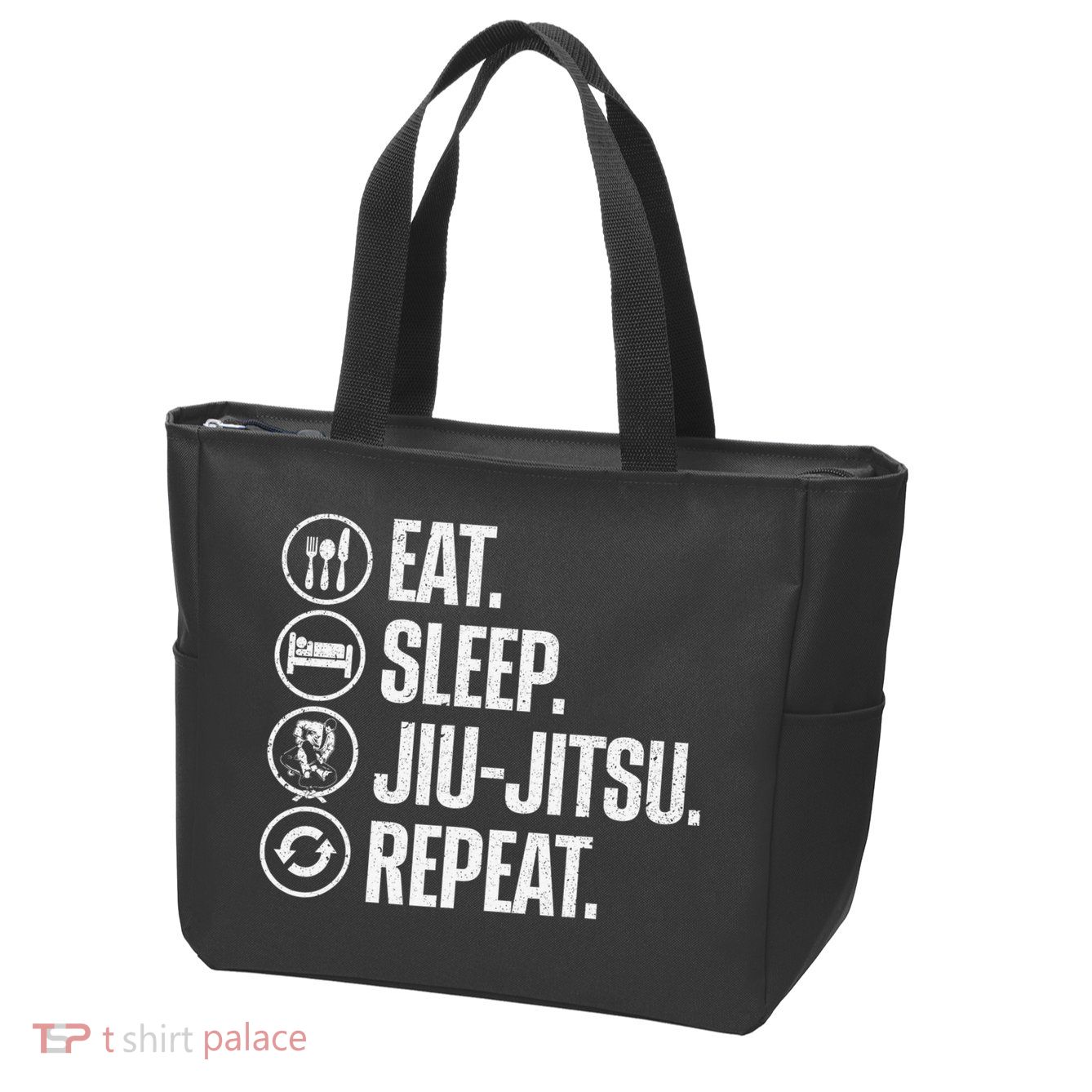 Cool Jiu Jitsu For  BJJ Brazilian Jiu Jitsu Zip Tote Bag