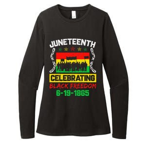 Celebrating Juneteenth June 19th 1865 Black Freedom African Womens CVC Long Sleeve Shirt